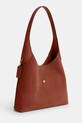 Akcesoria Coach torebka damska zamszowa Brooklyn Shoulder Bag 28 CW637 brązowy