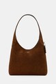 Замшевая сумочка Coach Brooklyn замш коричневый CW637