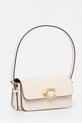 Кожаная сумочка Coach Zoe CAM18 бежевый SS25