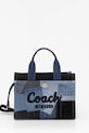 Coach geantă de blugi cu modele albastru CAM63