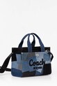 Coach torebka jeansowa CAM63 niebieski SS25
