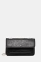 Τσάντα Calvin Klein Jeans απομίμηση λείου δέρματος μαύρο LV04K3084G