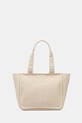 Calvin Klein Jeans borsa a mano in cotone semplice beige LV04K3098G