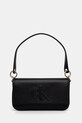 Torba Calvin Klein Jeans bez uzorka crna LV04K3148G