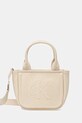 Calvin Klein Jeans geantă de bumbac uni bej LV04K3160G