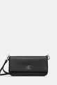 Calvin Klein Jeans torebka nie mieści A4 czarny LV04K3161G