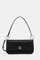 Calvin Klein Jeans torebka nie mieści A4 czarny LV04K3161G