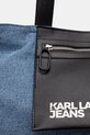 Karl Lagerfeld Jeans torebka jeansowa niebieski A2W50029