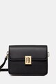 Fracomina borsa a mano in pelle pelle fiore nero FB25SB3006L41601