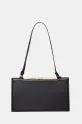AERON poșetă de piele EDEN uni negru BG165919