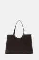 Τσάντα Bally λείο δέρμα καφέ WAE06Q