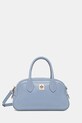 Kožená kabelka Bally nášivka modrá WAS02L