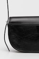 Kožená kabelka Bally černá WAS02Z