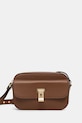 Bally poseta de piele uni maro WAC03U