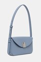 Bally poseta de piele WAS02X albastru SS25