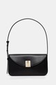 Bally poseta de piele uni negru WAS02X
