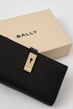 Δερμάτινο πορτοφόλι Bally μαύρο WLW02H