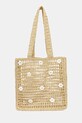 Torba za plažo Hollister Co. Ne ustreza A4 bež KI354.5019.408
