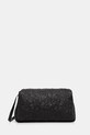 MUNTHE geantă de piele FOLUKE nu incape in A4 negru 251192525152