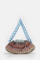 Missoni torebka Pouch Medium skóra licowa niebieski MI10063F.080