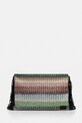 Missoni kopertówka Clutch Fringes skóra licowa czarny MI10064F.080