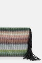 Accesorii Missoni poseta Clutch Fringes MI10064F.080 negru