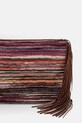 Akcesoria Missoni kopertówka Clutch Fringes MI10064F.084 brązowy