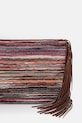 Accesorii Missoni poseta Clutch Fringes MI10064F.084 maro