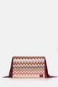 Missoni poseta Clutch Fringes incape in A4 roz MI10064F.502