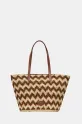 Missoni torebka Big Tote Raffia mieści A4 beżowy MI10065R.020