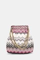 Missoni poseta Drawstring Pouch Chain nu incape in A4 roz MI10070F.037