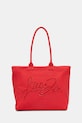 Bavlněná kabelka Liu Jo hladký červená VA5208.T6948