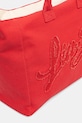 Bavlněná kabelka Liu Jo červená VA5208.T6948