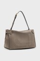 Accesorii AllSaints geantă de piele URSA W036XC maro