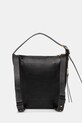 Dodatki Usnjena torbica AllSaints ALBA W246XC črna
