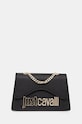 Kabelka Just Cavalli imitácia kože čierna 78RA4BB7.ZS766