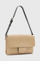 Шкіряна сумочка AllSaints ONDINE W094XC бежевий SS25