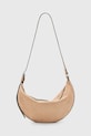 Замшева сумочка AllSaints HALFMOON замша бежевий W098XC