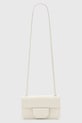 Kožená kabelka AllSaints ANN přírodní kůže bílá W122XC