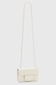 Kožená kabelka AllSaints ANN W122XC bílá SS25