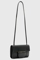 Kožna torba AllSaints ANN W122XC crna SS25