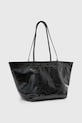 Kožna torba AllSaints SERAFINA W123XC crna SS25