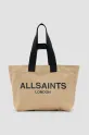 Хлопковая сумка AllSaints ALI печать бежевый W163XA