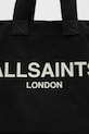 Хлопковая сумка AllSaints ALI W163XA чёрный