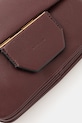 AllSaints poșetă de piele JUPITER burgundia W263XC