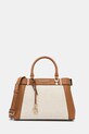 Τσάντα Guess ANADELA υφασμάτινο καφέ HWAG96.33060