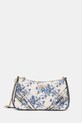 Guess geantă BRAMINA cu modele bej HWFG96.36180