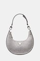 Kabelka Guess LUA vzorovaný stříbrná HWIY92.05010