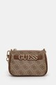 Сумочка Guess ZAMIRA мелкий узор коричневый PW7516.P5280