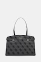 Τσάντα Guess LORELEI απομίμηση λείου δέρματος μαύρο TWOB96.39024